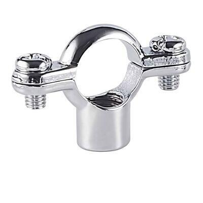 Aplicação de tubos de latão com fixação de tubos de latão resistentes concebidos para acomodar tubos de diâmetro largo que forneçam suporte em sistemas de canalização