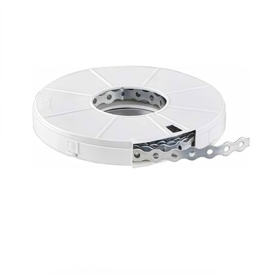 Fita de abraçadeira perfurada para tubos de alta resistência/Fita de abraçadeira tipo corrente - Tamanho personalizado, entrega rápida